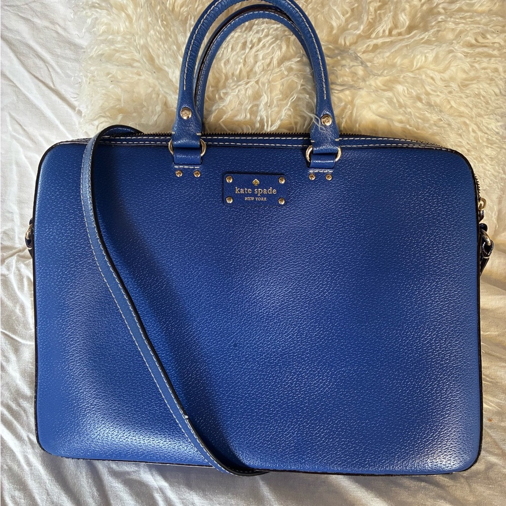 Kate Spade Blue Laptop Bag
